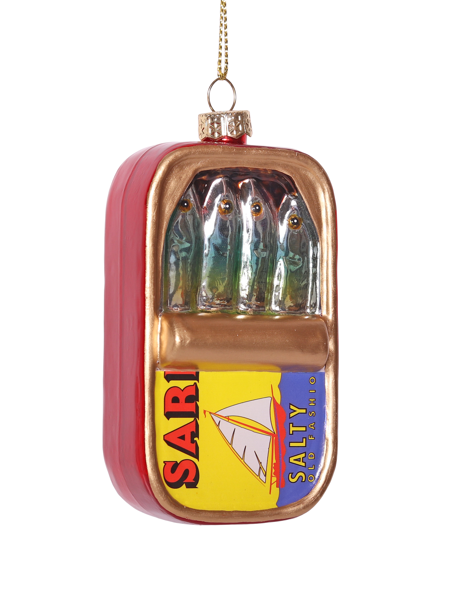 Sardines Can Glass Decoration