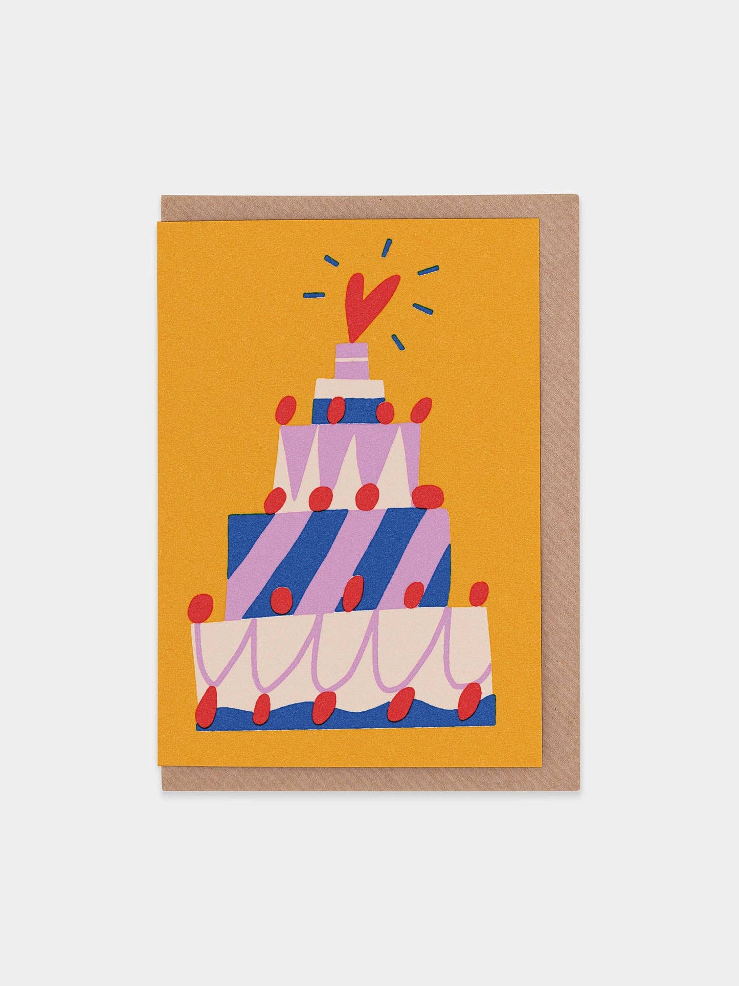 Wedding Cake Greetings Card