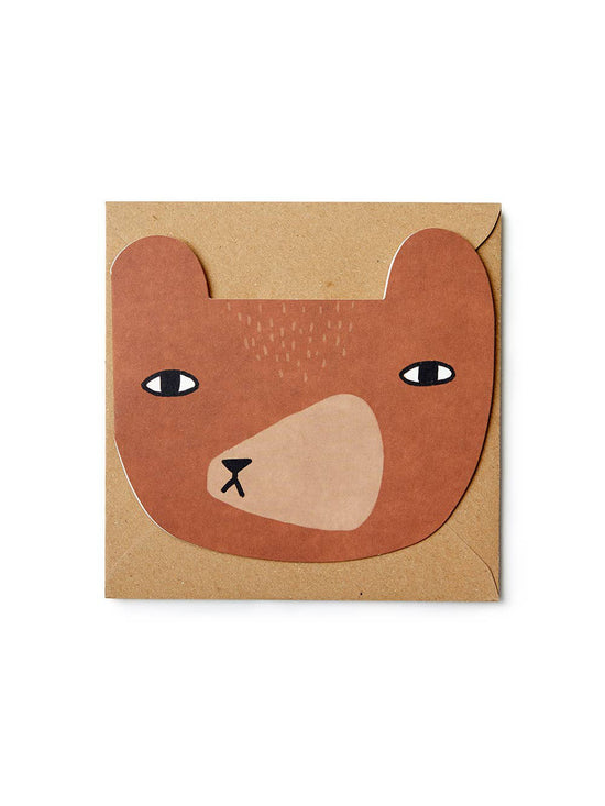 Bear Cut-Out Card