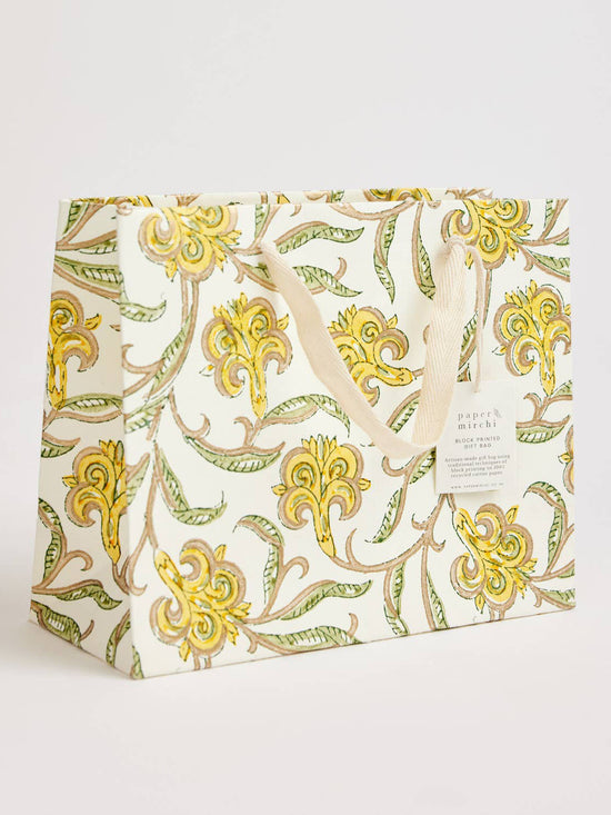 Sunshine Iris Glitz Gift Bag