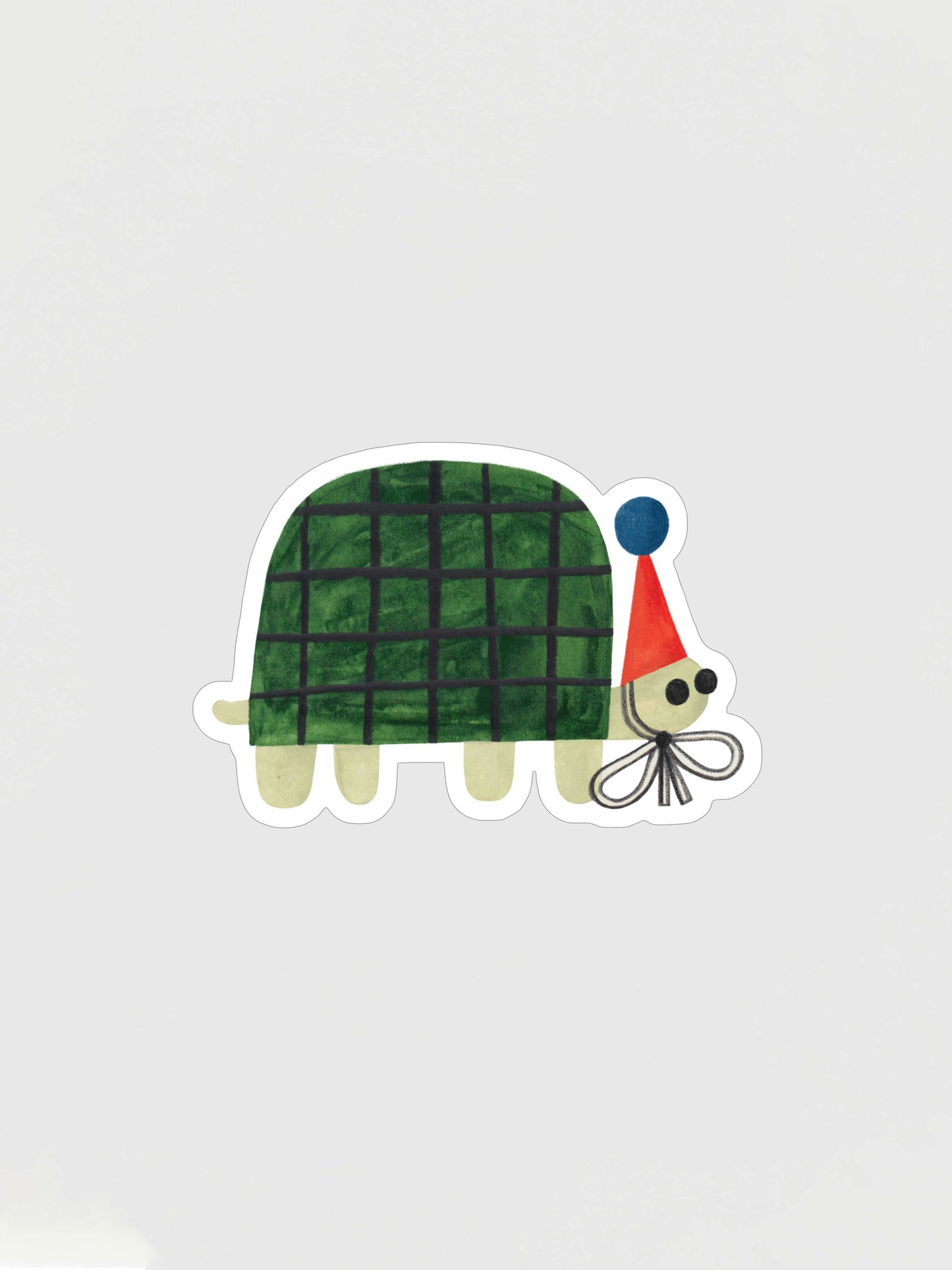 Party Turtle Sticker