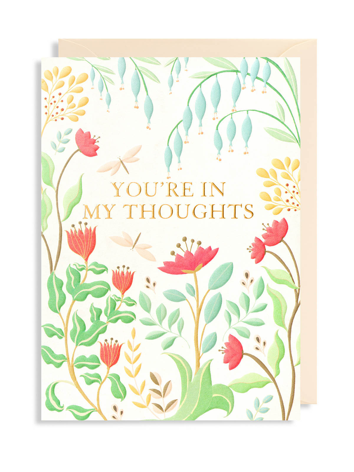 You're In My Thoughts Card