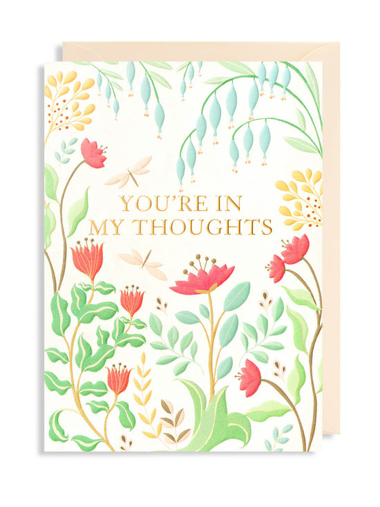 Load image into Gallery viewer, You&amp;#39;re In My Thoughts Card
