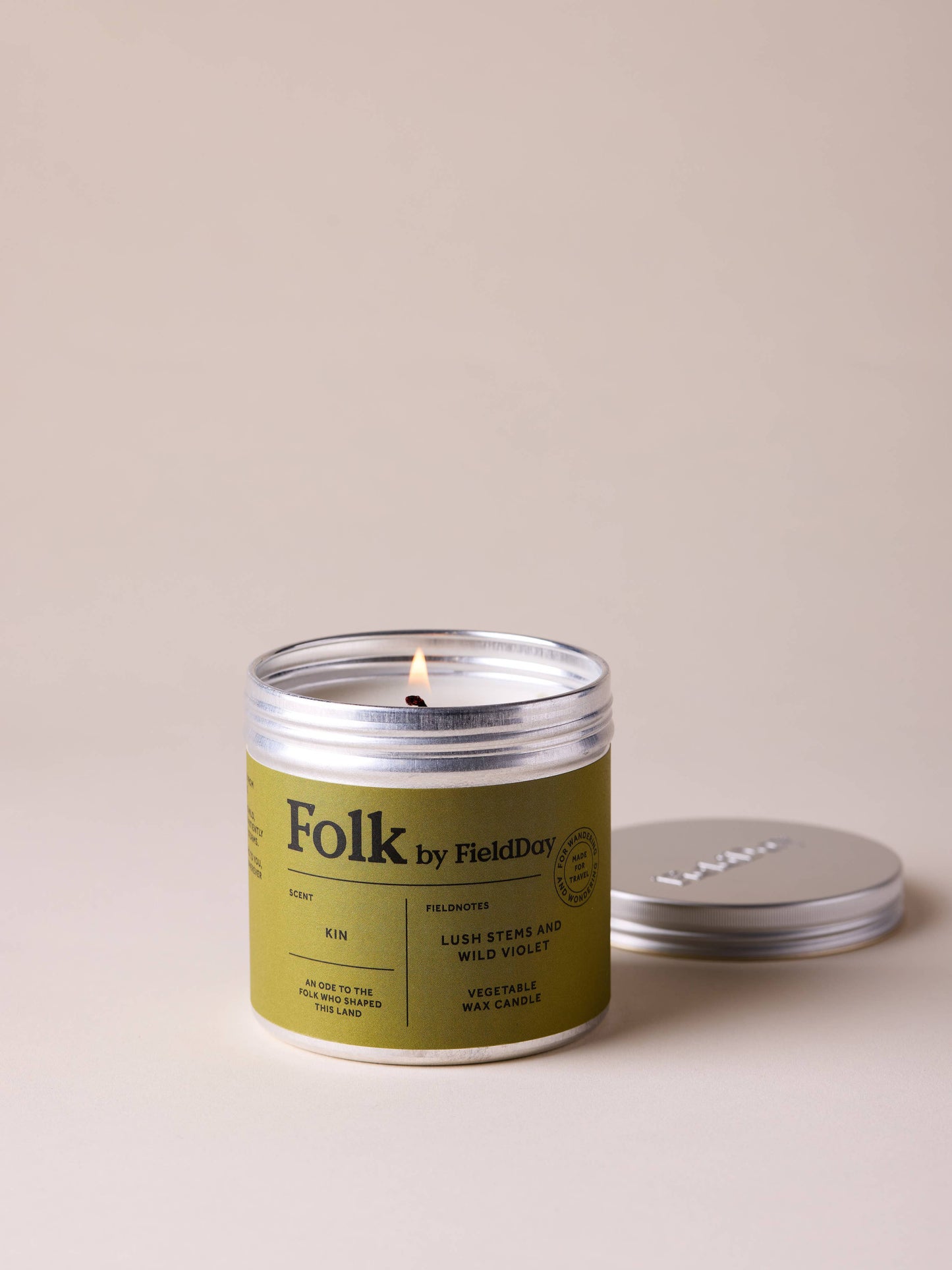 Kin Vegetable Soy Wax Candle