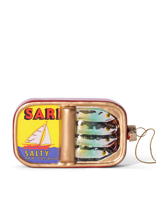 Sardines Can Glass Decoration