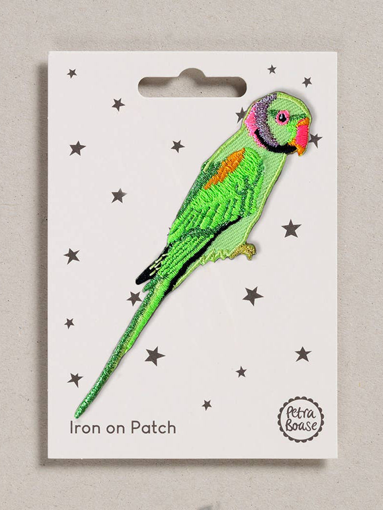 Parrot Iron on Patch