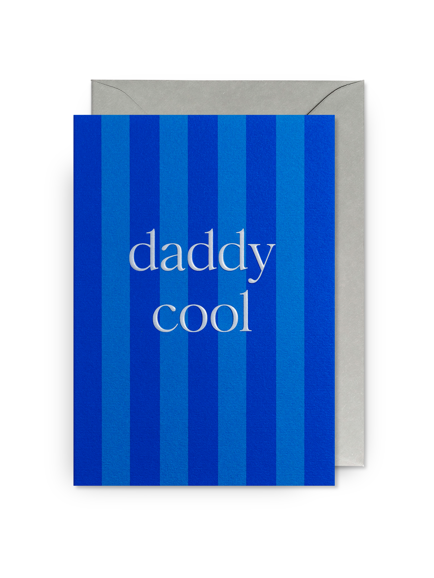 Daddy Cool Classic Striped Greeting Card