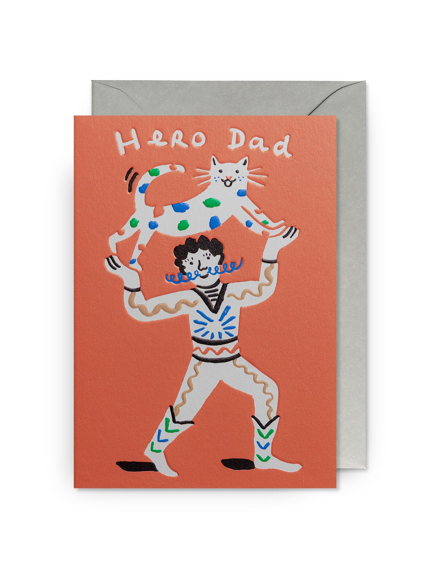 Hero Dad Greeting Card