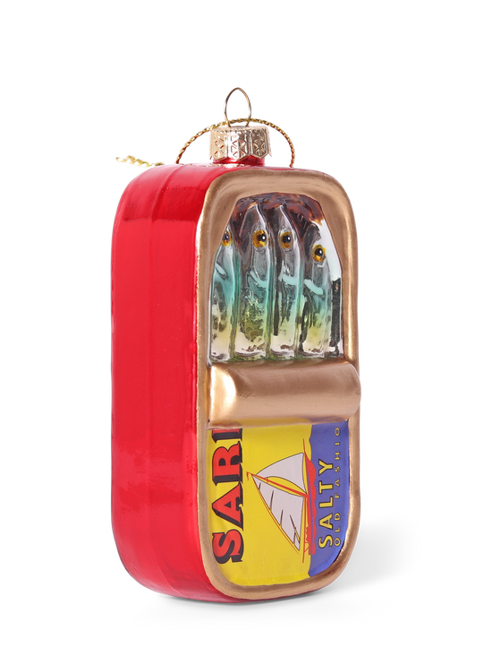 Sardines Can Glass Decoration