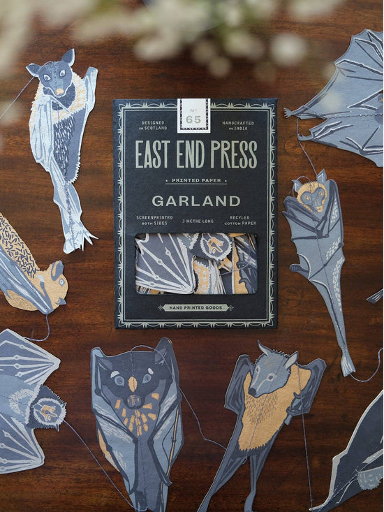 Bats Sewn Garland