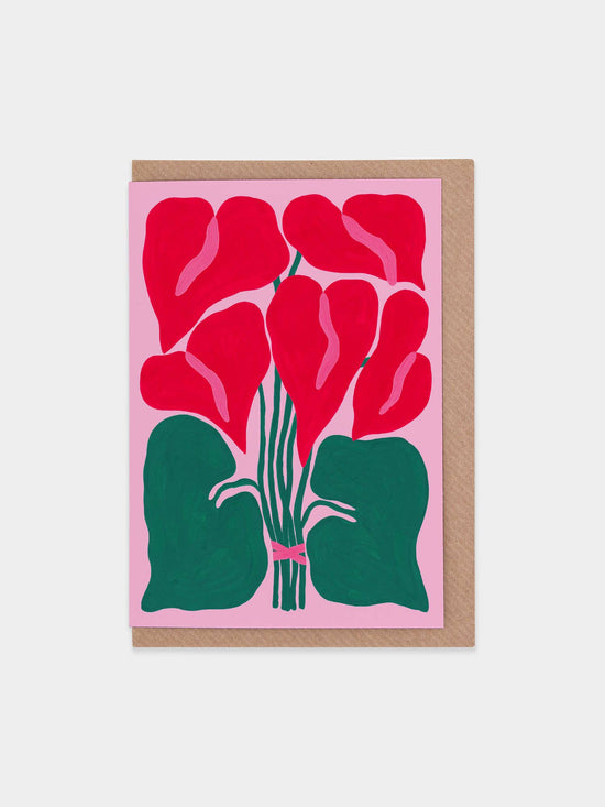 Laceleaf Greetings Card