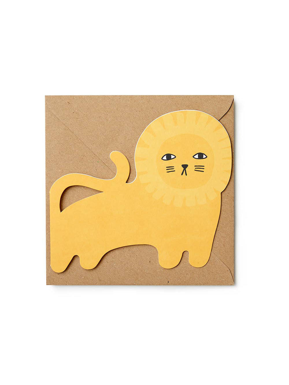 Richie Lion Cut-Out Card