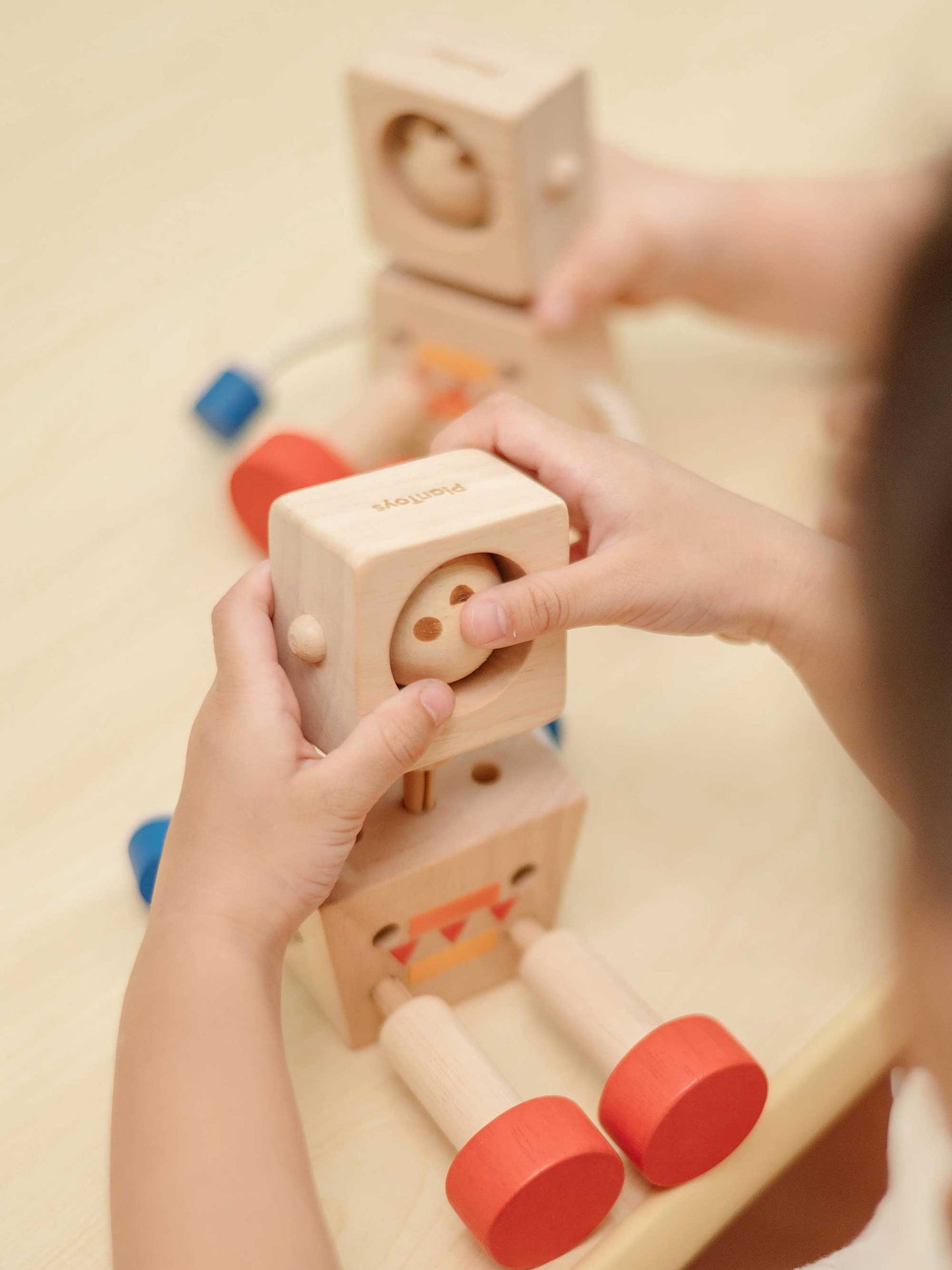 Mood Bot Wooden Toy
