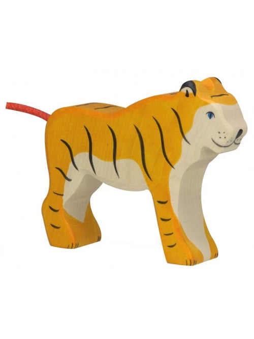 Wooden Standing Tiger