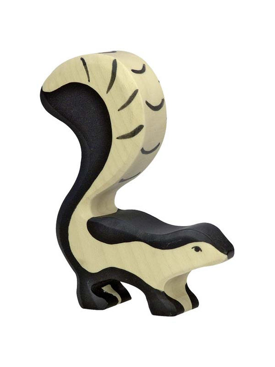 Load image into Gallery viewer, Wooden Skunk
