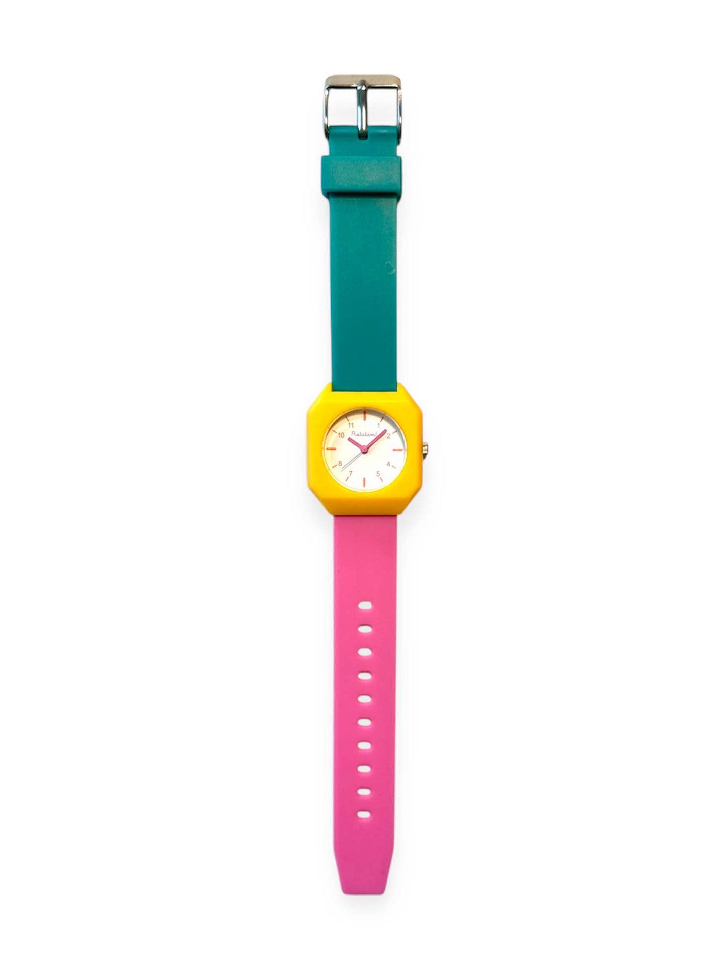 Pink & Green Kids Watch