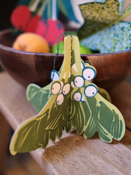 Festive Foliage Paper Ornaments