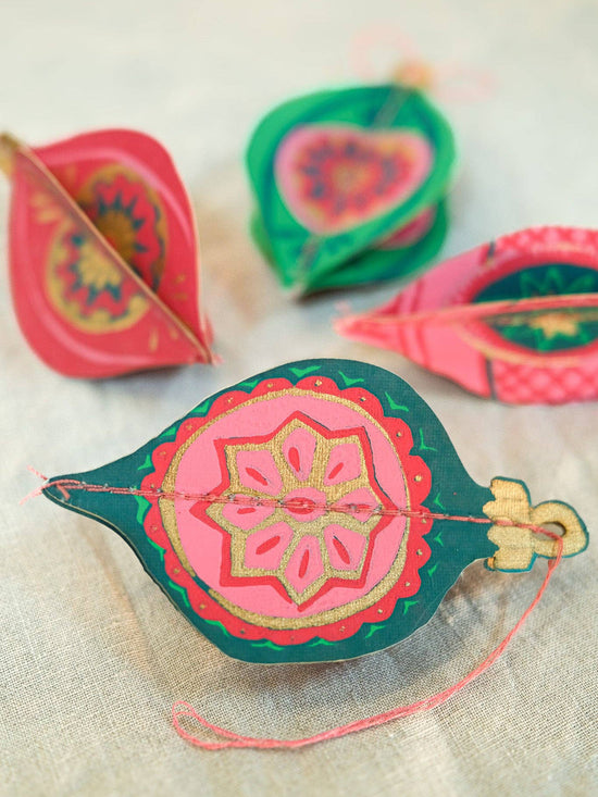 Baubles Paper Ornaments