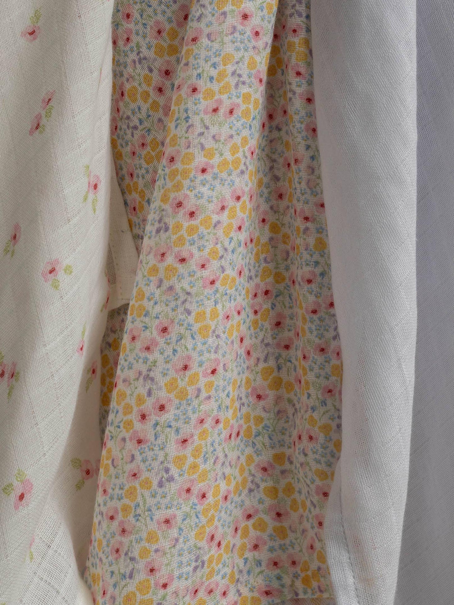 Wildflower Garden Muslin Trio