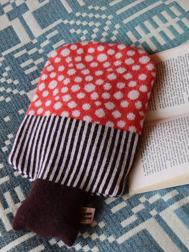 Mushroom Hot Water Bottle