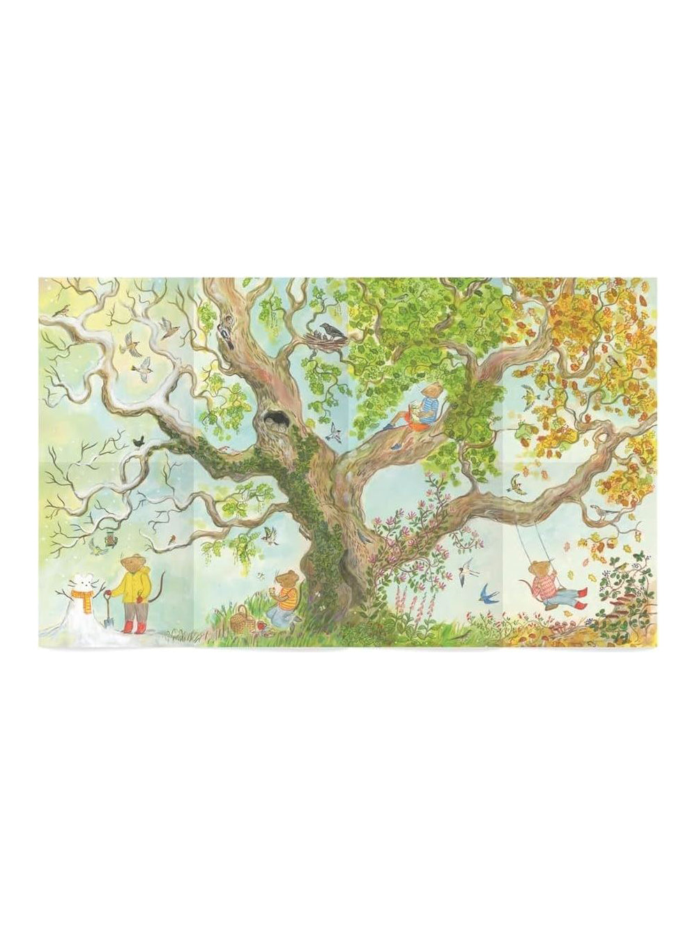 Mouses Wood Story Puzzle