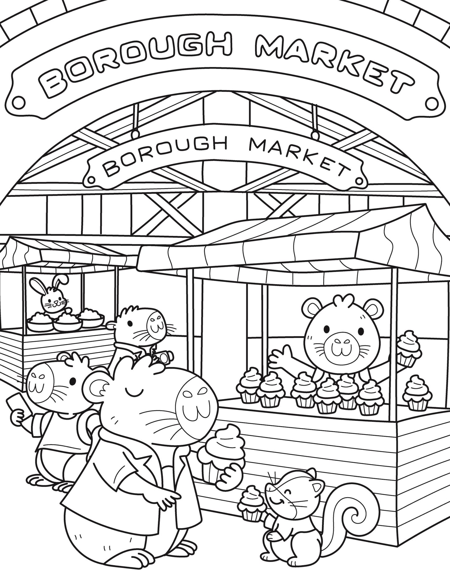Cutie Colouring: London Cuties
