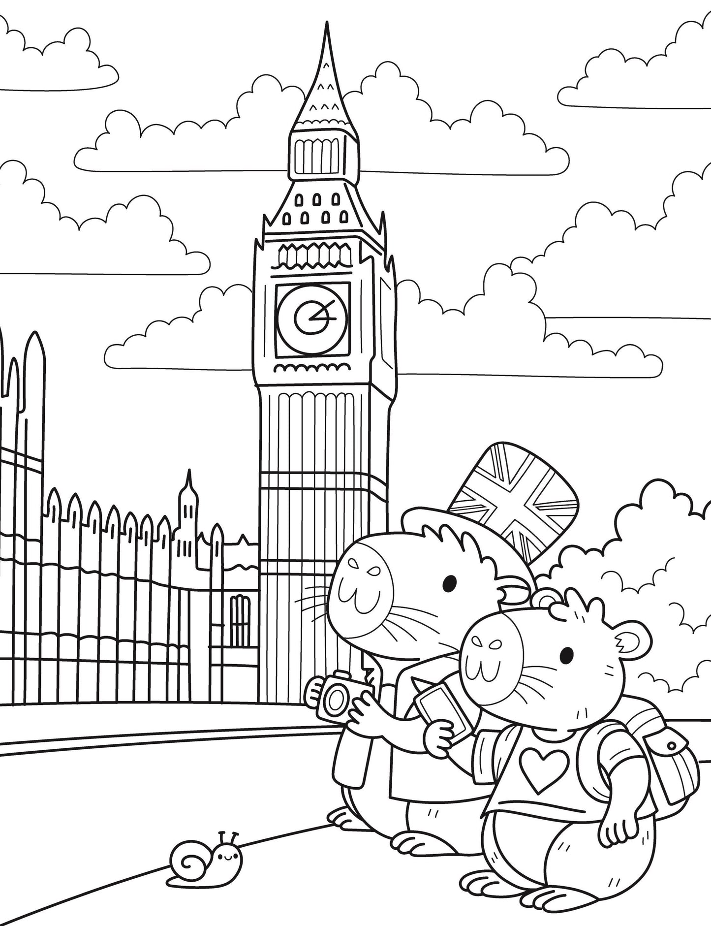 Cutie Colouring: London Cuties