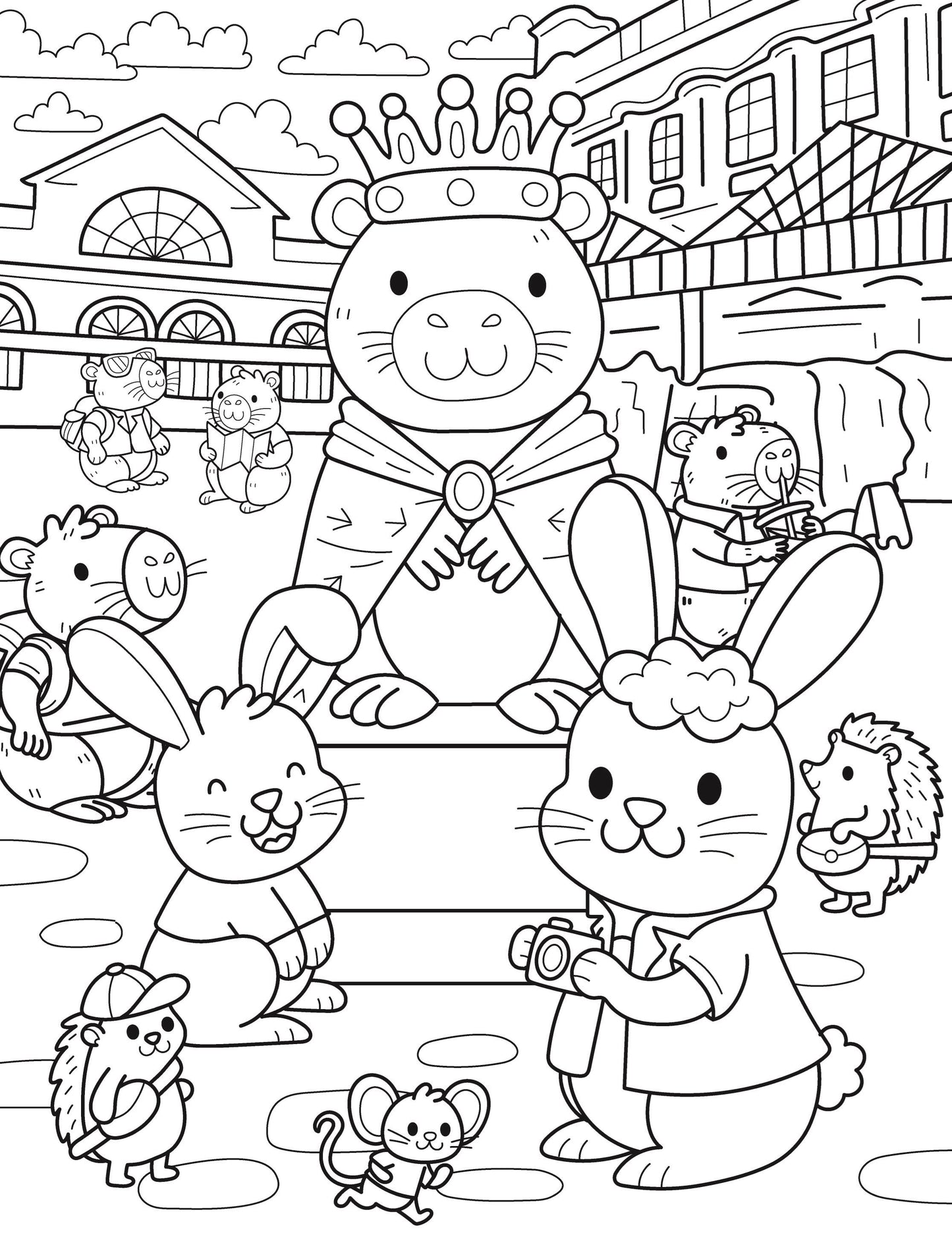 Cutie Colouring: London Cuties