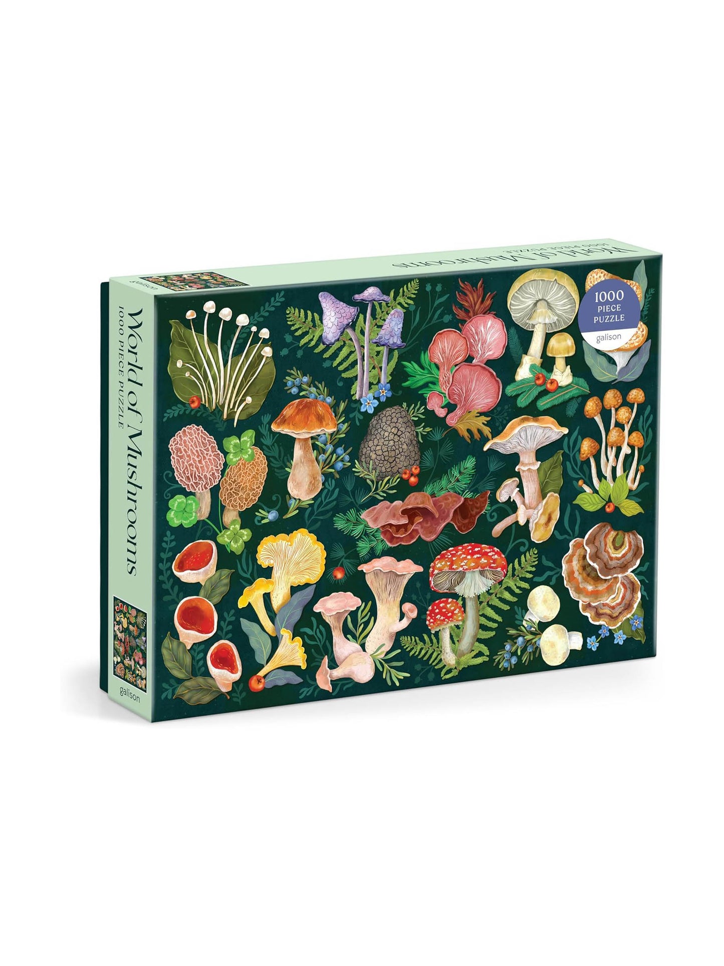 World of Mushrooms Jigsaw Puzzle