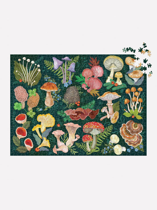 World of Mushrooms Jigsaw Puzzle