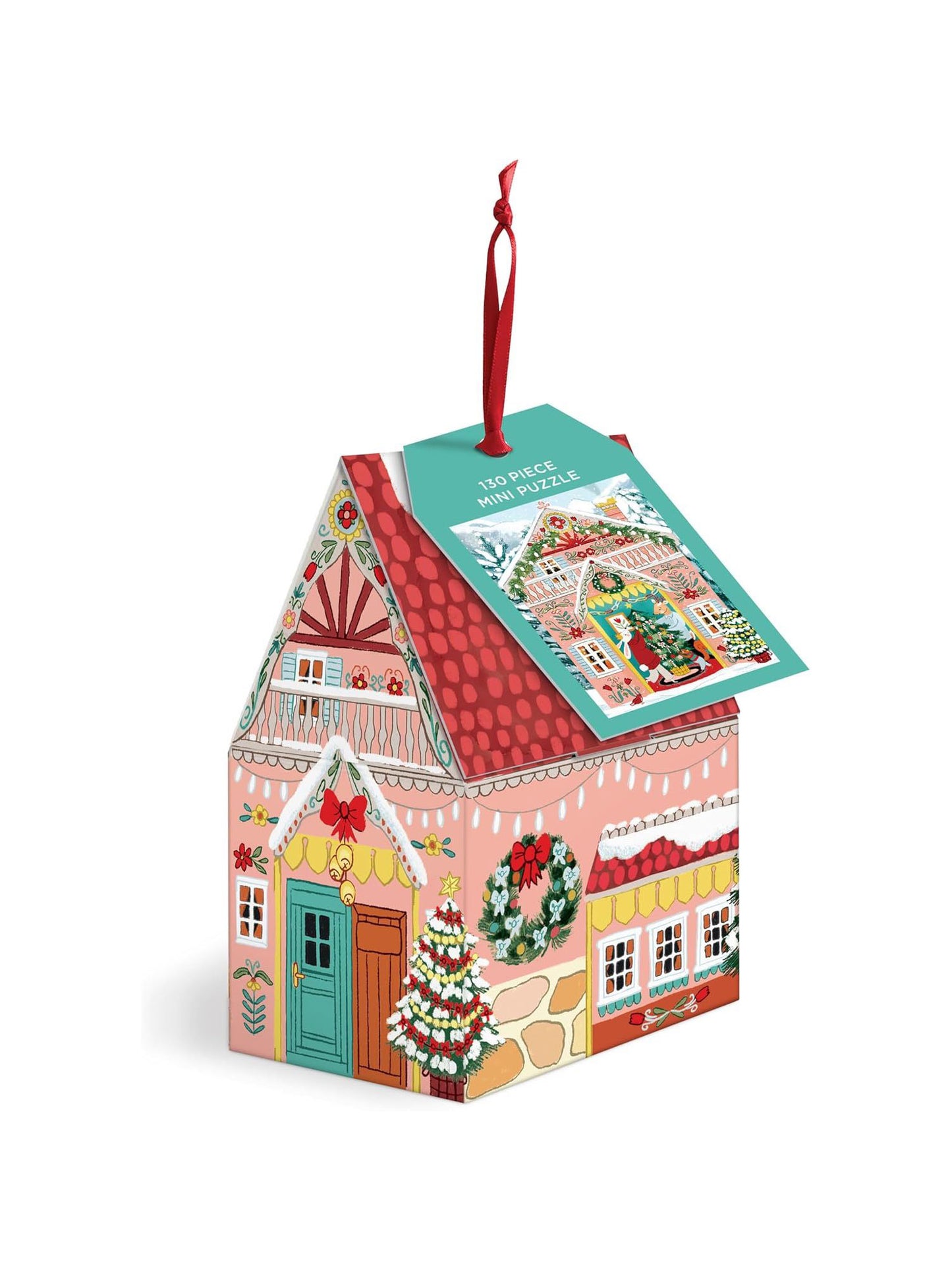 Swiss Chalet 130 Piece Mini Jigsaw Puzzle