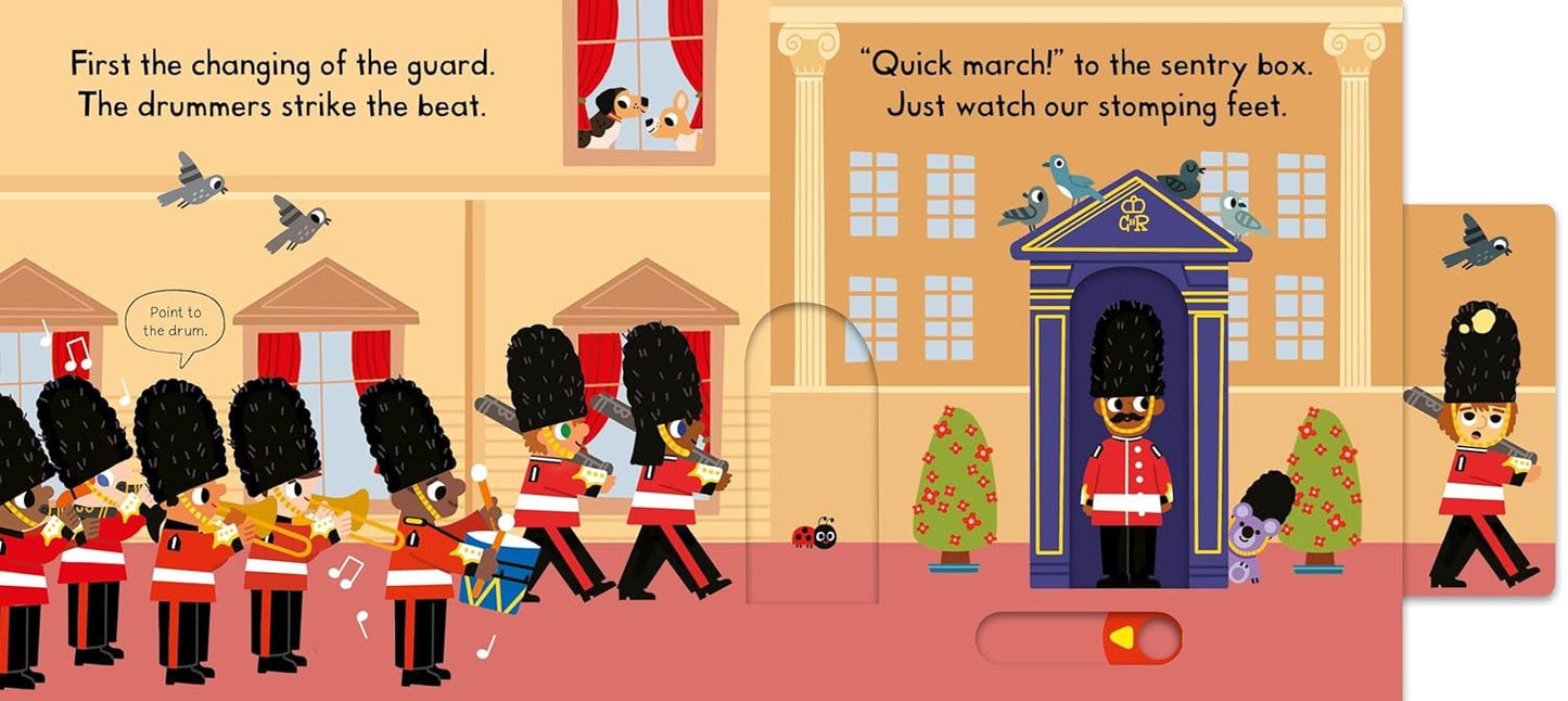 Busy London Guards