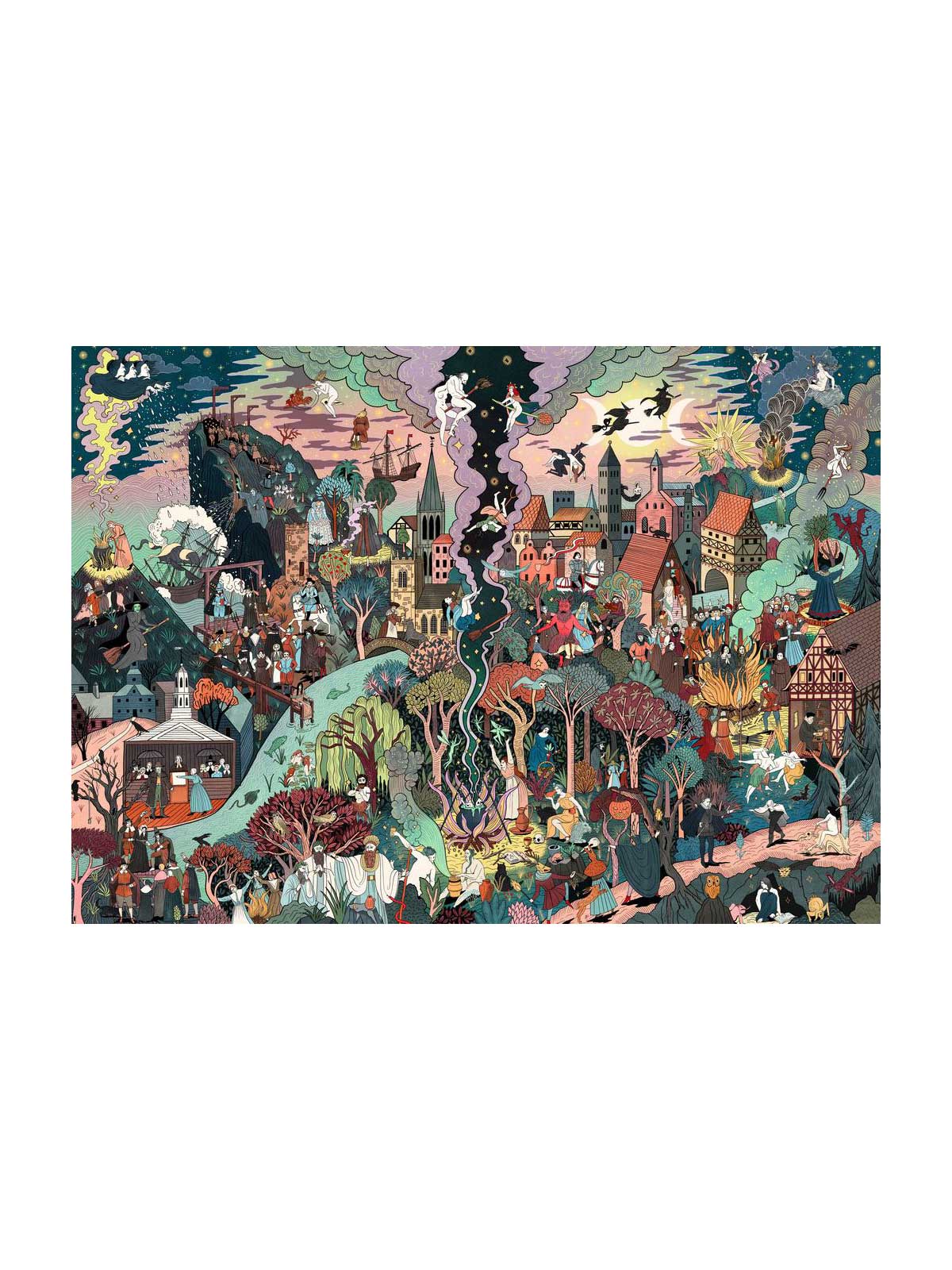 World Of Witches 1000 Piece Jigsaw Puzzle