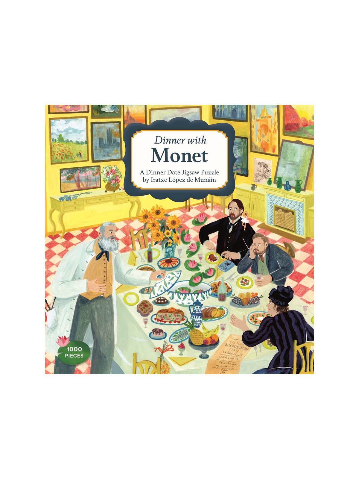 Dinner with Monet Jigsaw Puzzle