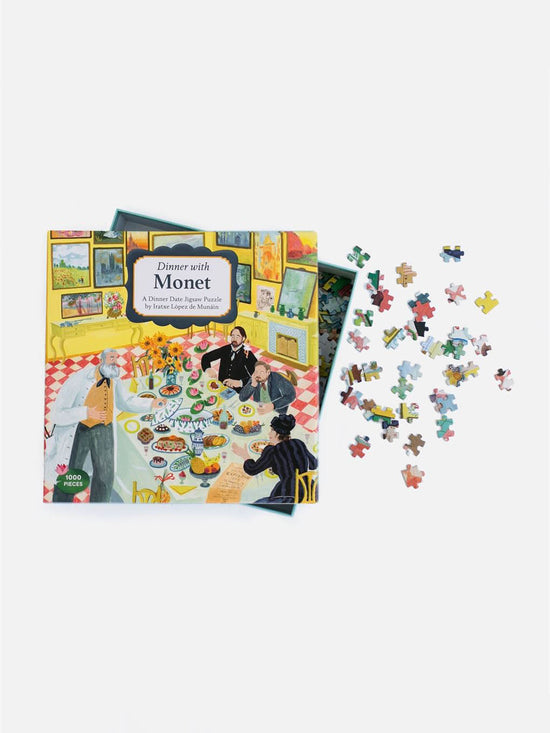 Dinner with Monet Jigsaw Puzzle