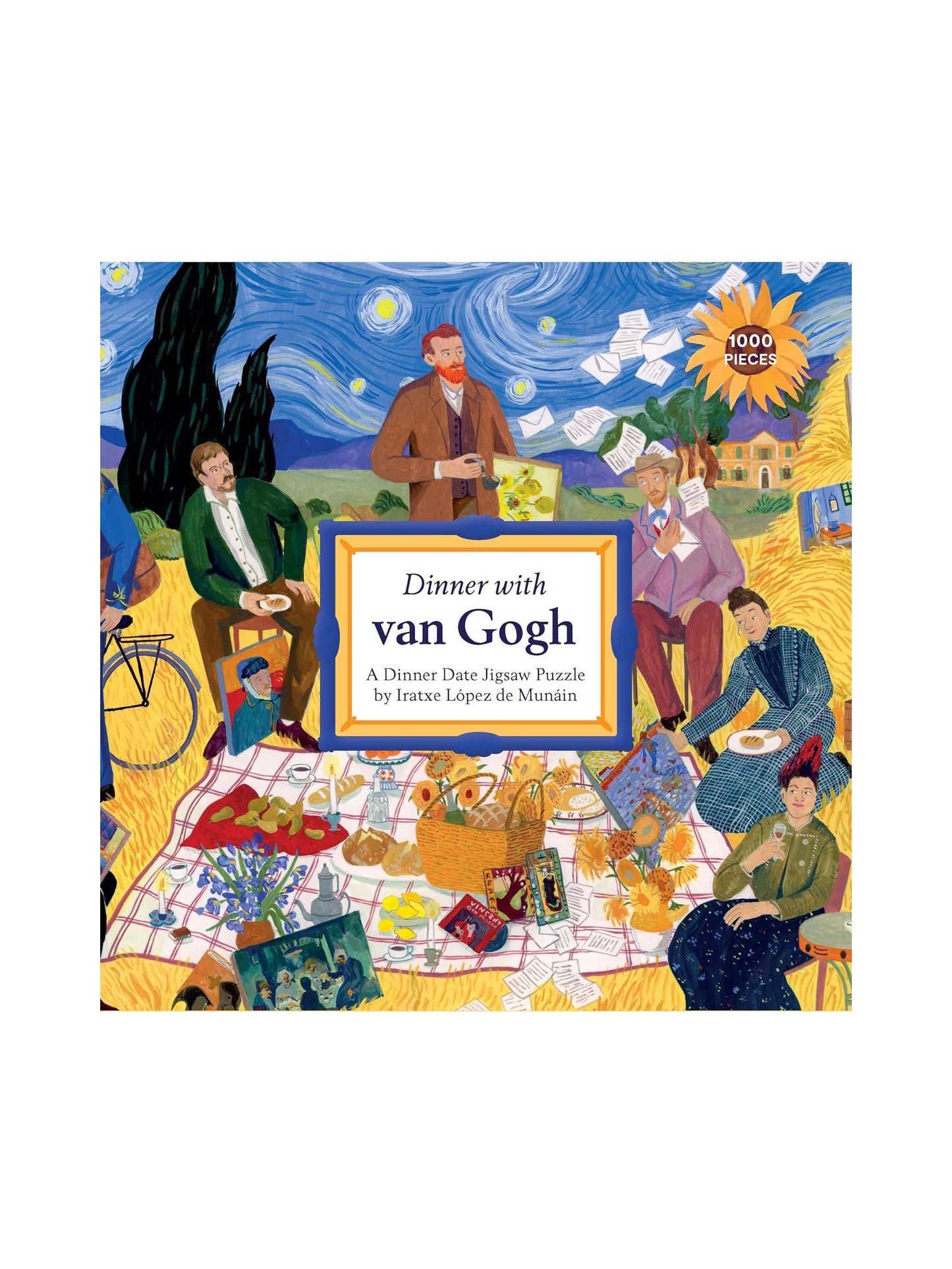 Dinner with Van Gogh Jigsaw Puzzle