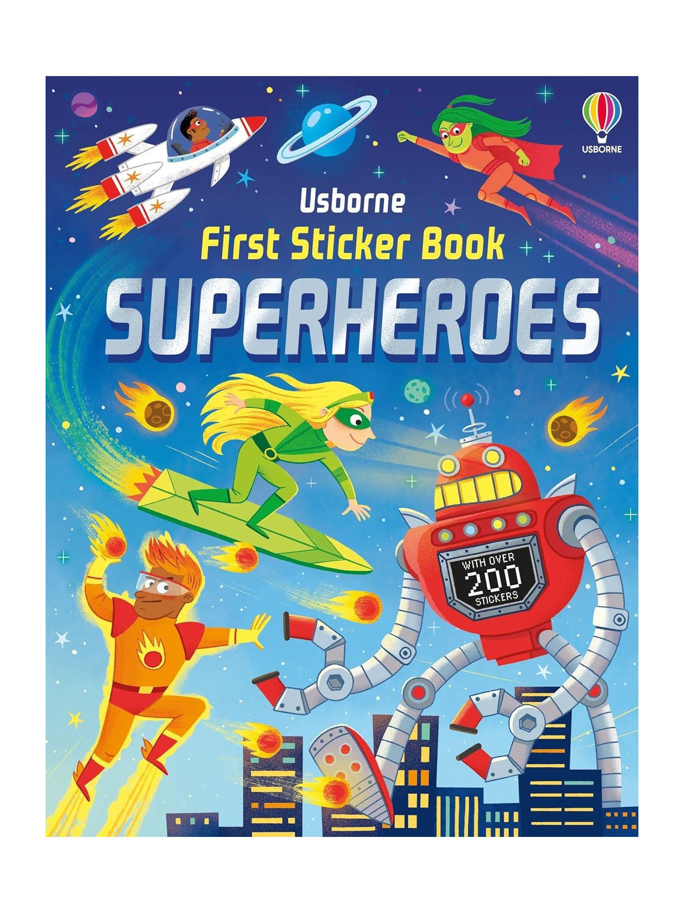 Superheroes: First Sticker Book