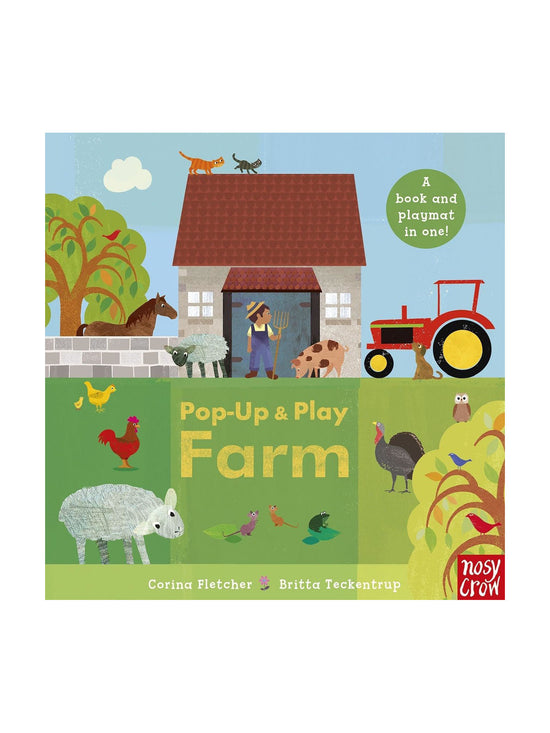 Pop Up & Play Farm: Book and Playmat