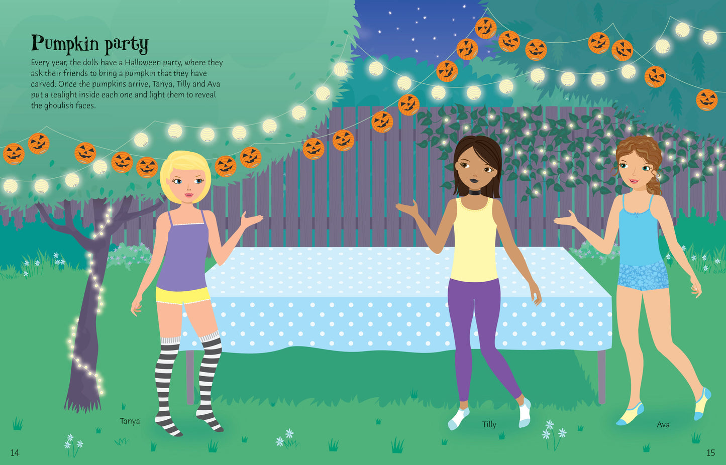 Sticker Dolly Dressing: Halloween