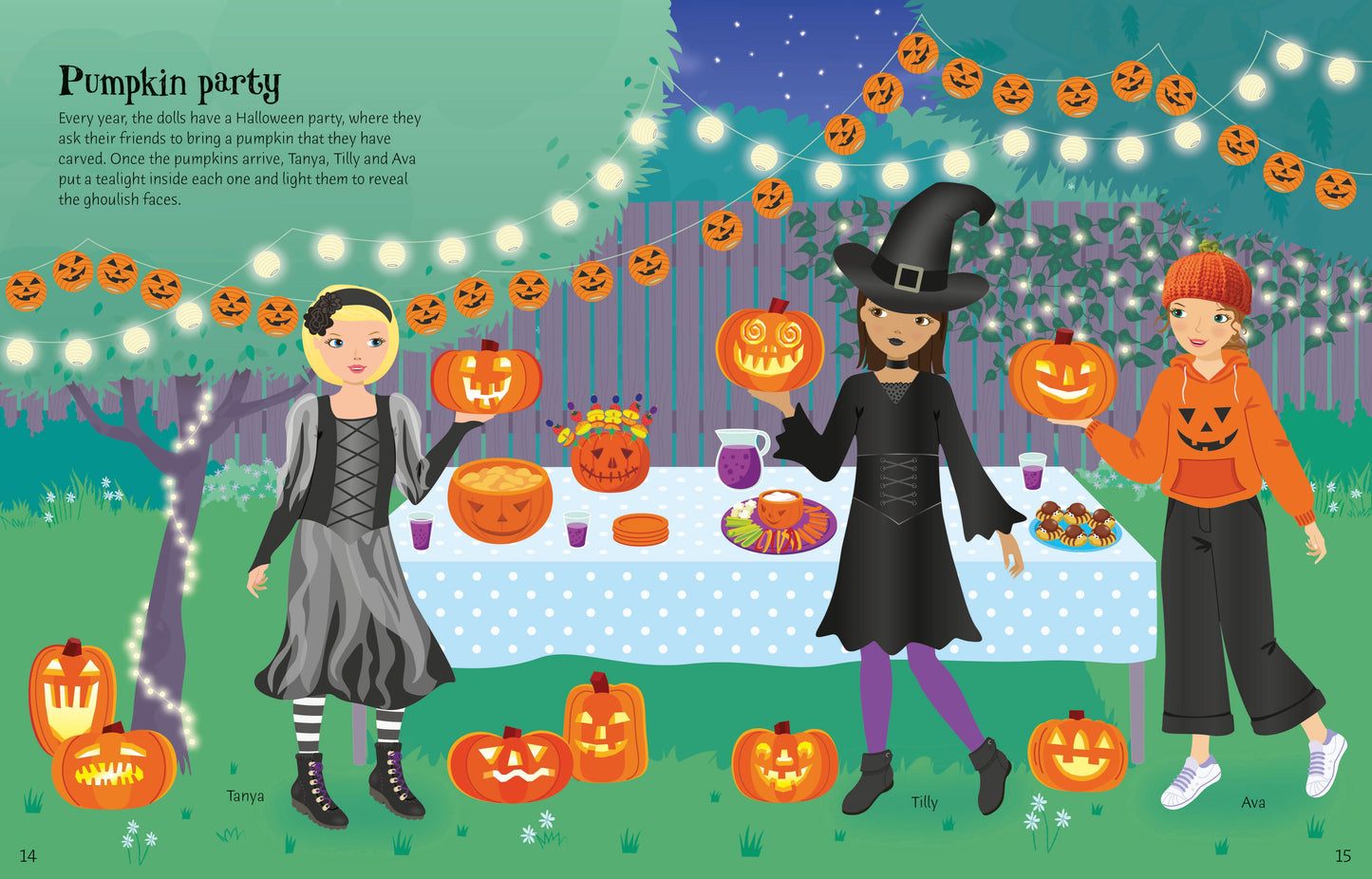 Sticker Dolly Dressing: Halloween