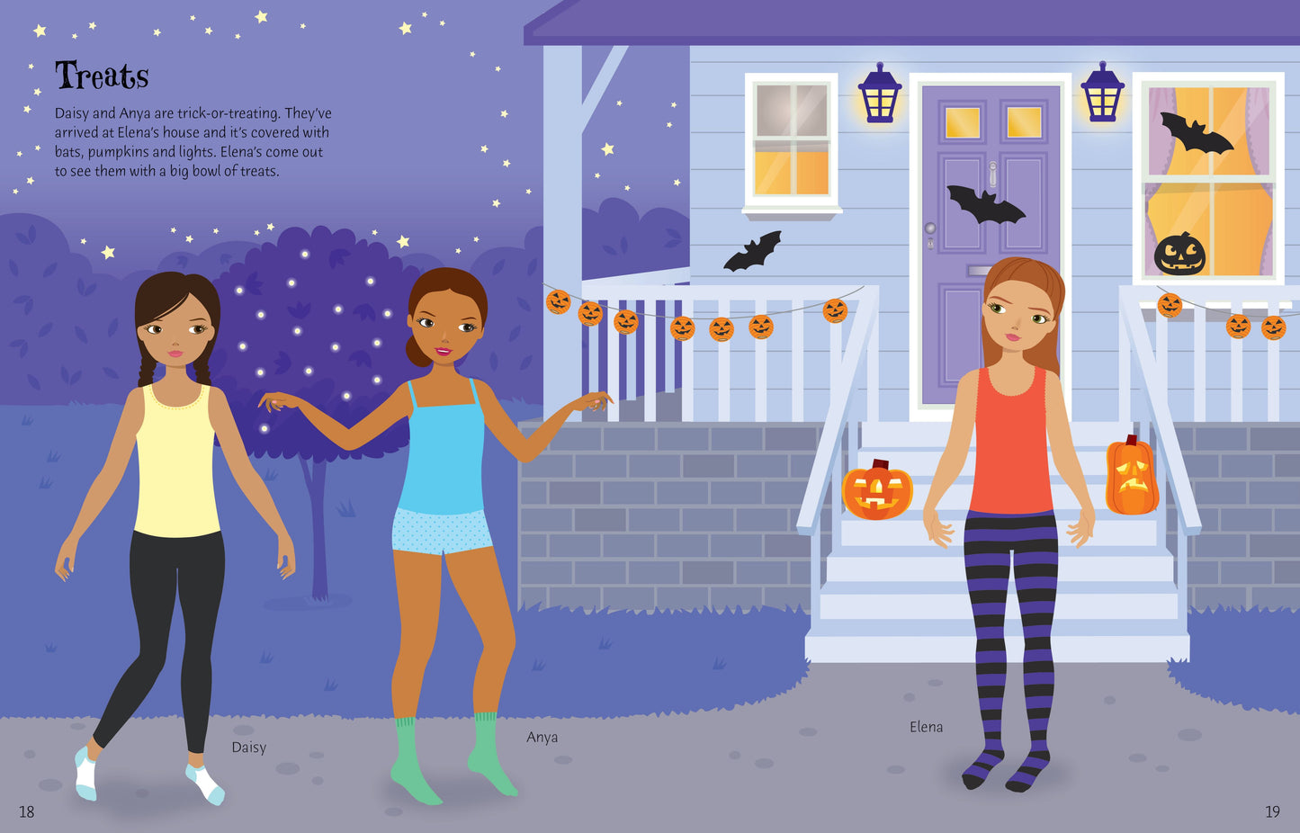 Sticker Dolly Dressing: Halloween
