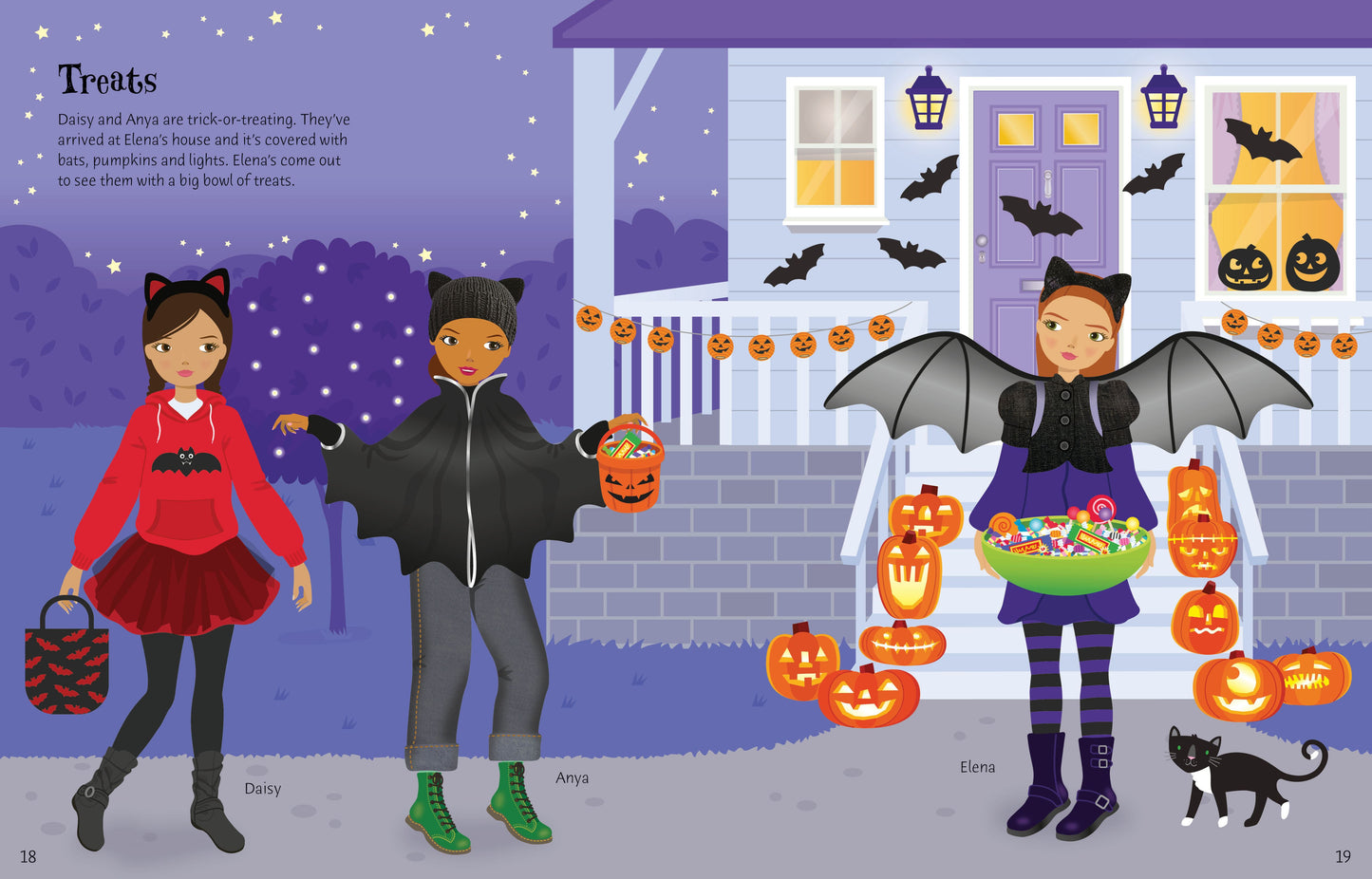 Sticker Dolly Dressing: Halloween