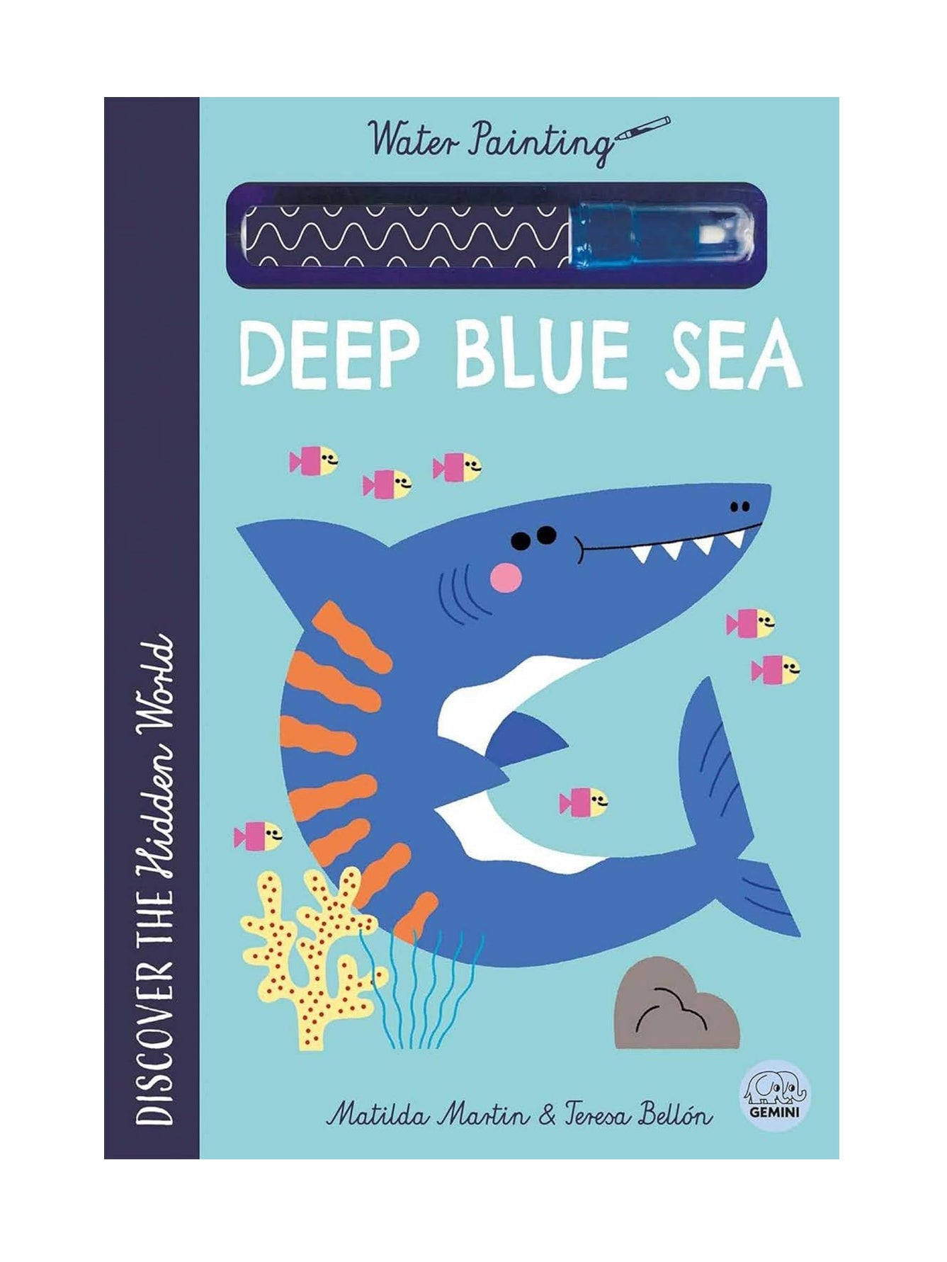 Deep Blue Sea Water Painting