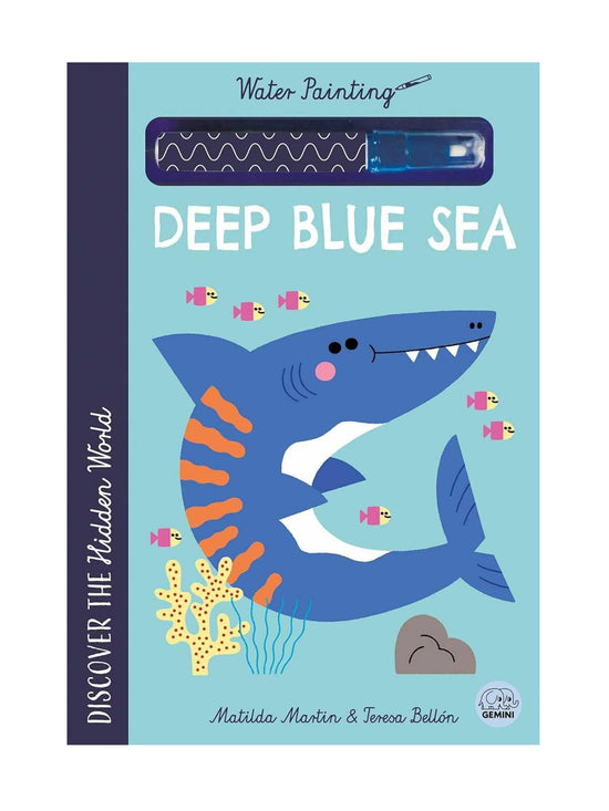 Deep Blue Sea Water Painting