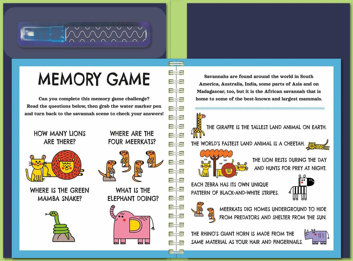 Wild Beasts Water Painting