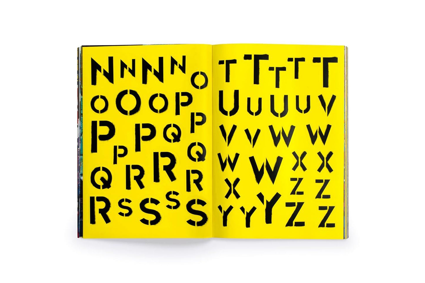 Graffiti Alphabet Sticker Book