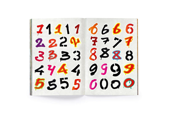 Graffiti Alphabet Sticker Book