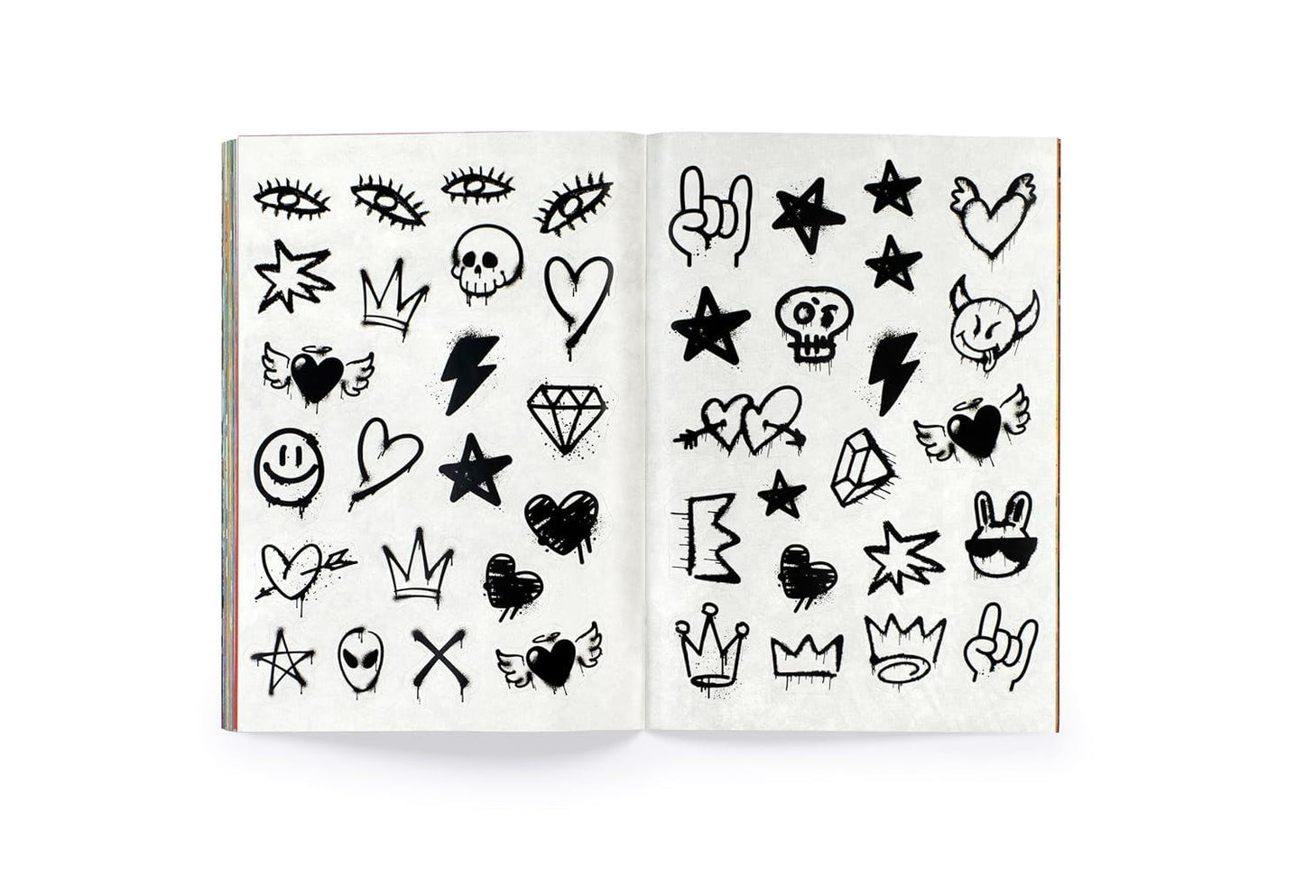 Graffiti Alphabet Sticker Book
