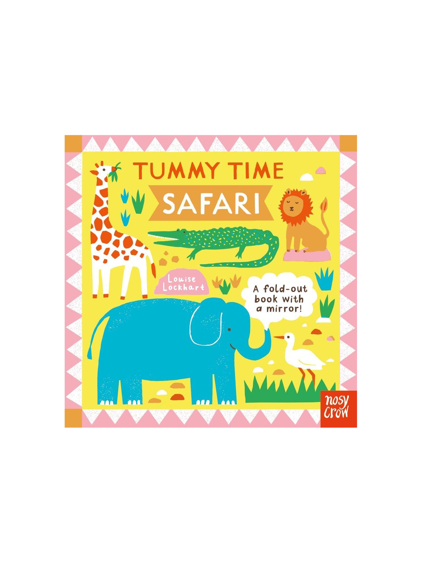 Tummy Time: Safari (Mirror Concertina Board)