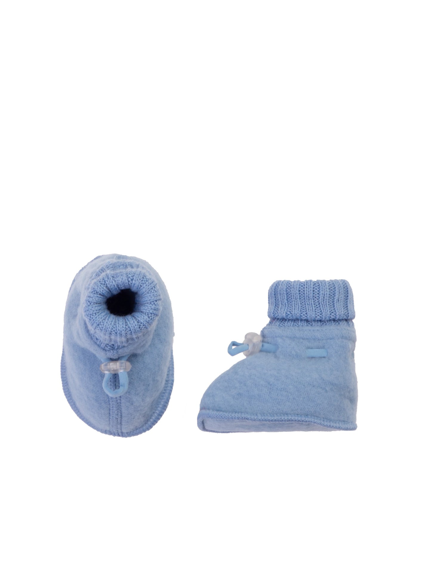 Sky Blue Fleece Booties